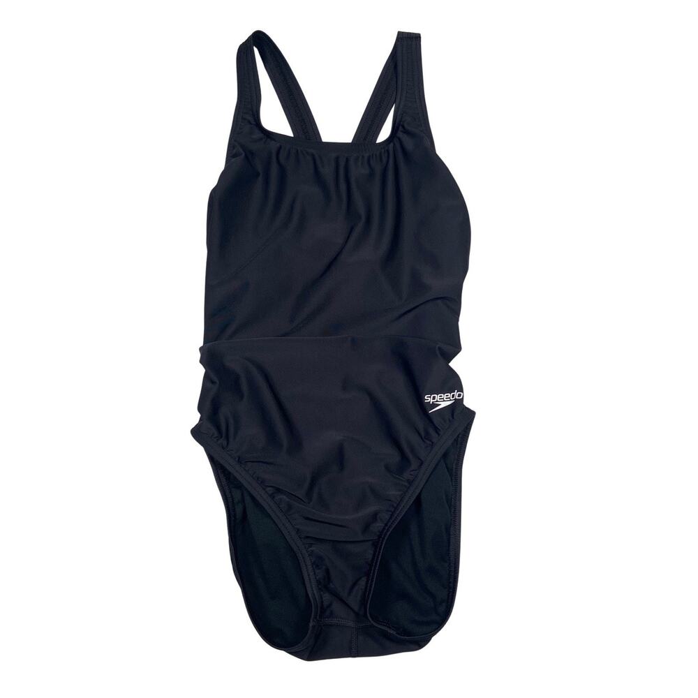 Speedo Swimsuit Women's 8/34 Competitive Swimming One Piece Suit Pro LT Black